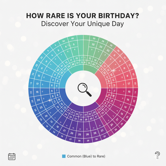 How Rare Is Your Birthday? Discover Your Unique Day - Buttermint Cream Co.