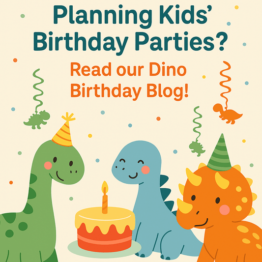 How to Throw the Perfect Dinosaur-Themed Birthday Party: A Parent’s Guide - Buttermint Cream Co.