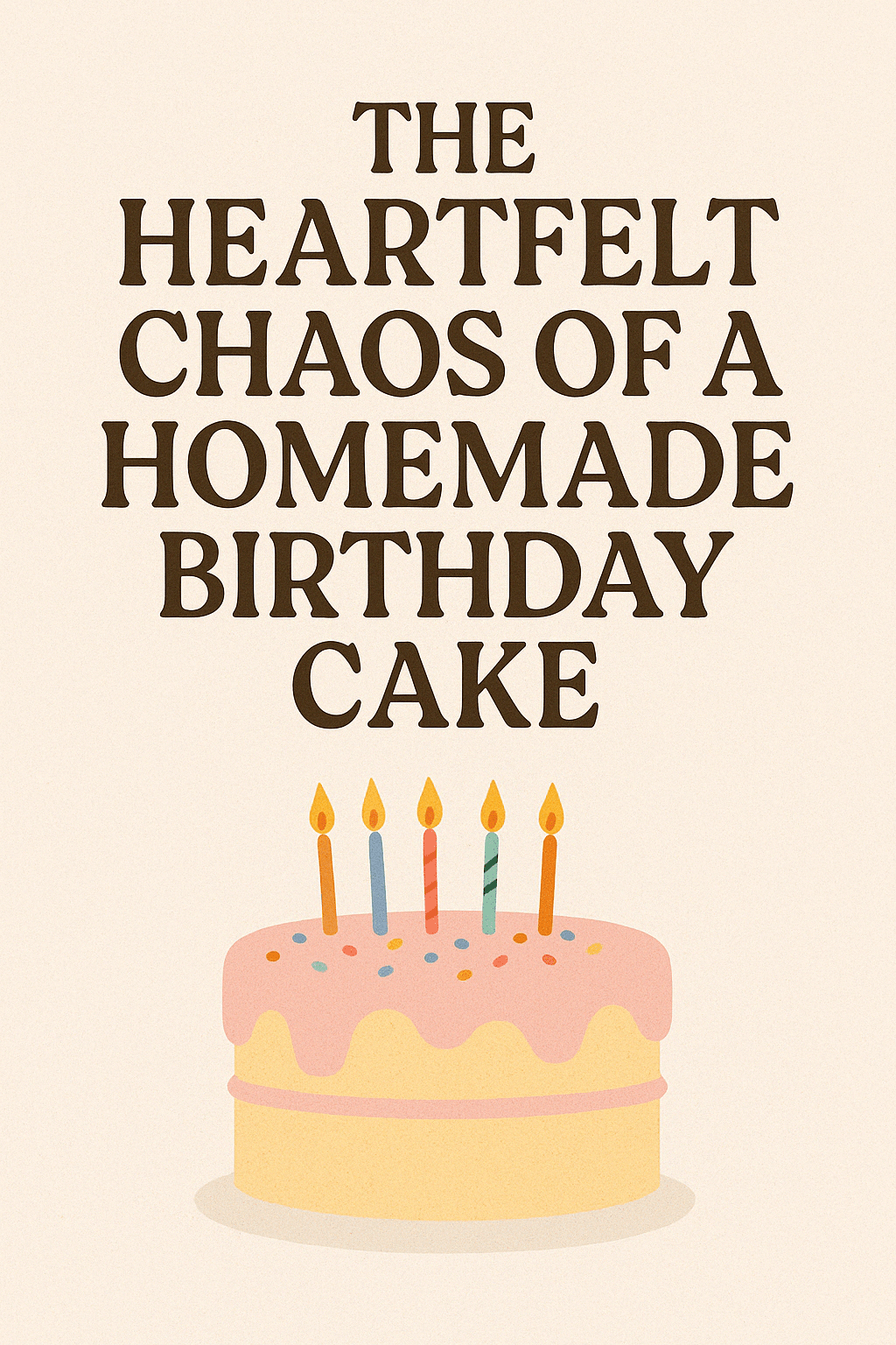 Why I Still Make My Kid a Homemade Birthday Cake (Even Though It’s a Disaster Every Time) - Buttermint Cream Co.