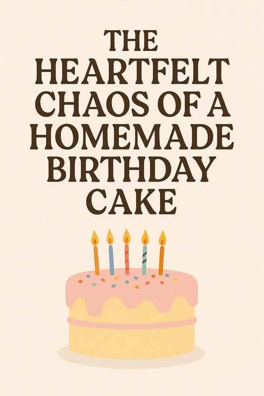 Why I Still Make My Kid a Homemade Birthday Cake (Even Though It’s a Disaster Every Time) - Buttermint Cream Co.