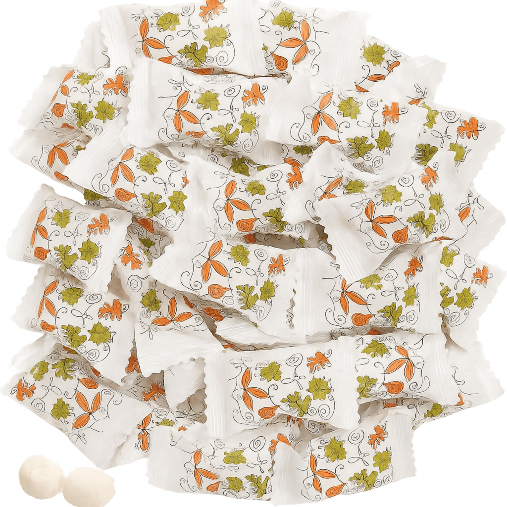 216ct Fall Buttermints Bulk Candy Individually Wrapped – Individually Wrapped Autumn Leaf Candy – Tree Treasures 2 - Pack – Thanksgiving Mints for Dinner, Weddings, Buffets, and Party Favors - Birthday911