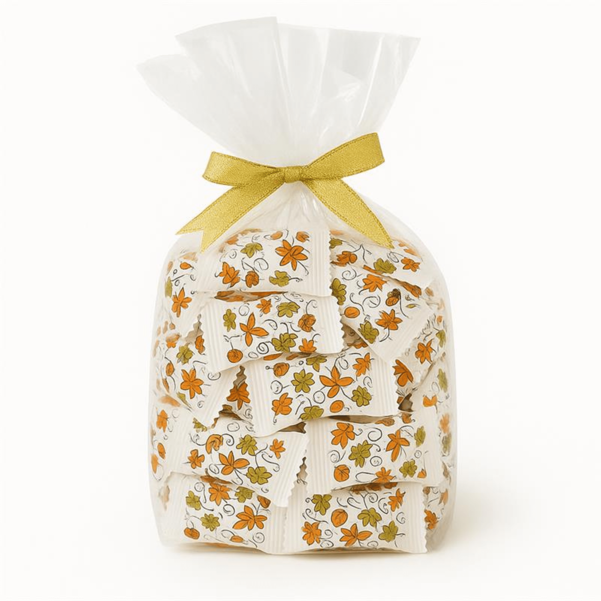 55ct Fall Buttermints Bulk Candy Individually Wrapped – Individually Wrapped Autumn Leaf Candy – Tree Treasures – Thanksgiving Mints for Dinner, Weddings, Buffets, and Party Favors - Birthday911