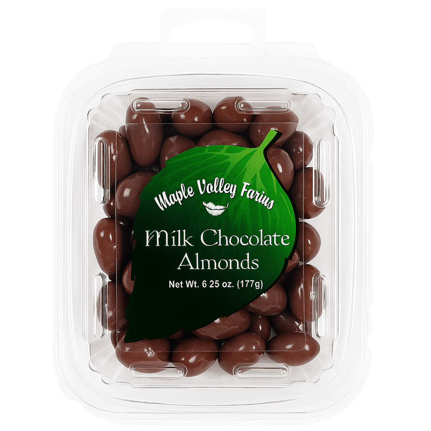 Maple Valley Farms Milk Chocolate Almonds 6.25 OZ - Buttermint Cream Co.