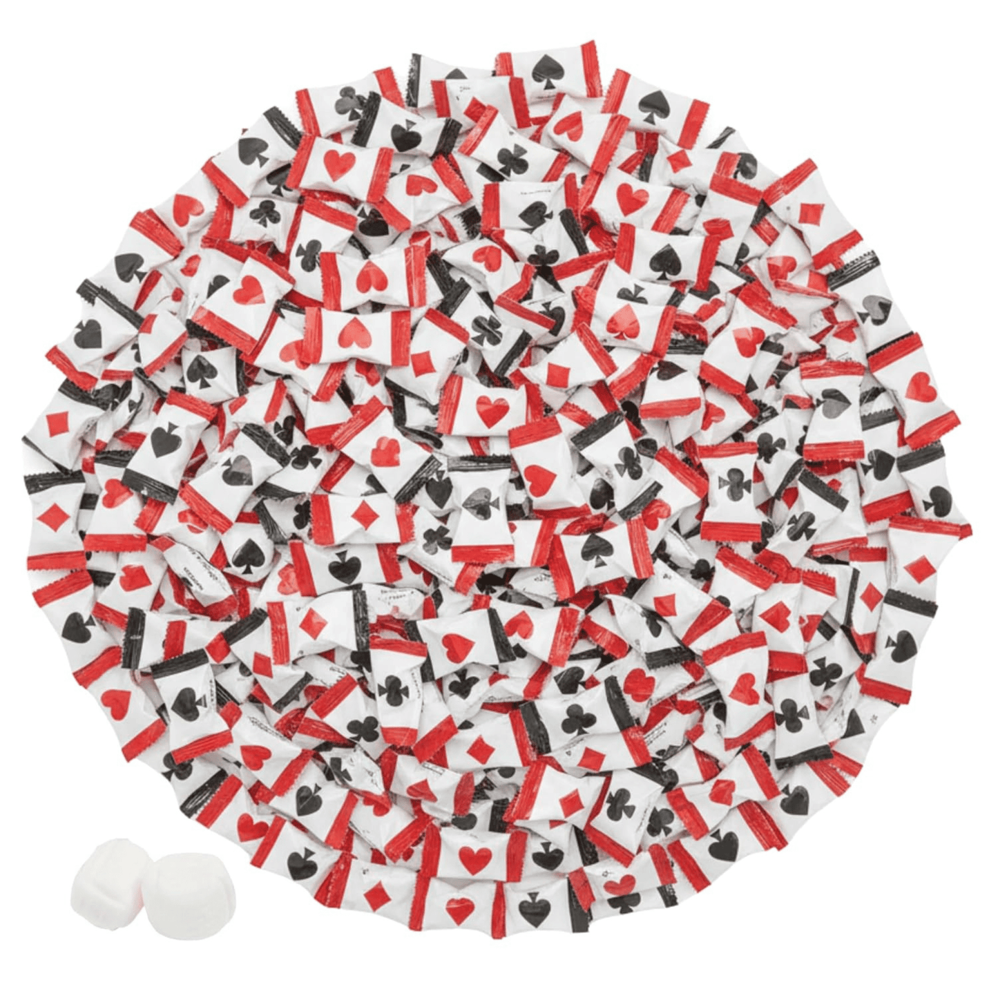 216ct Bulk Casino Buttermints – Individually Wrapped Mint Candy for Poker Nights, Casino Party Favors, Vegas Theme Decorations, Game Night Snacks, Graduation Candy Buffets, Bachelor Parties, Birthday Celebrations, and Event Table Treats - Buttermint Cream Co.