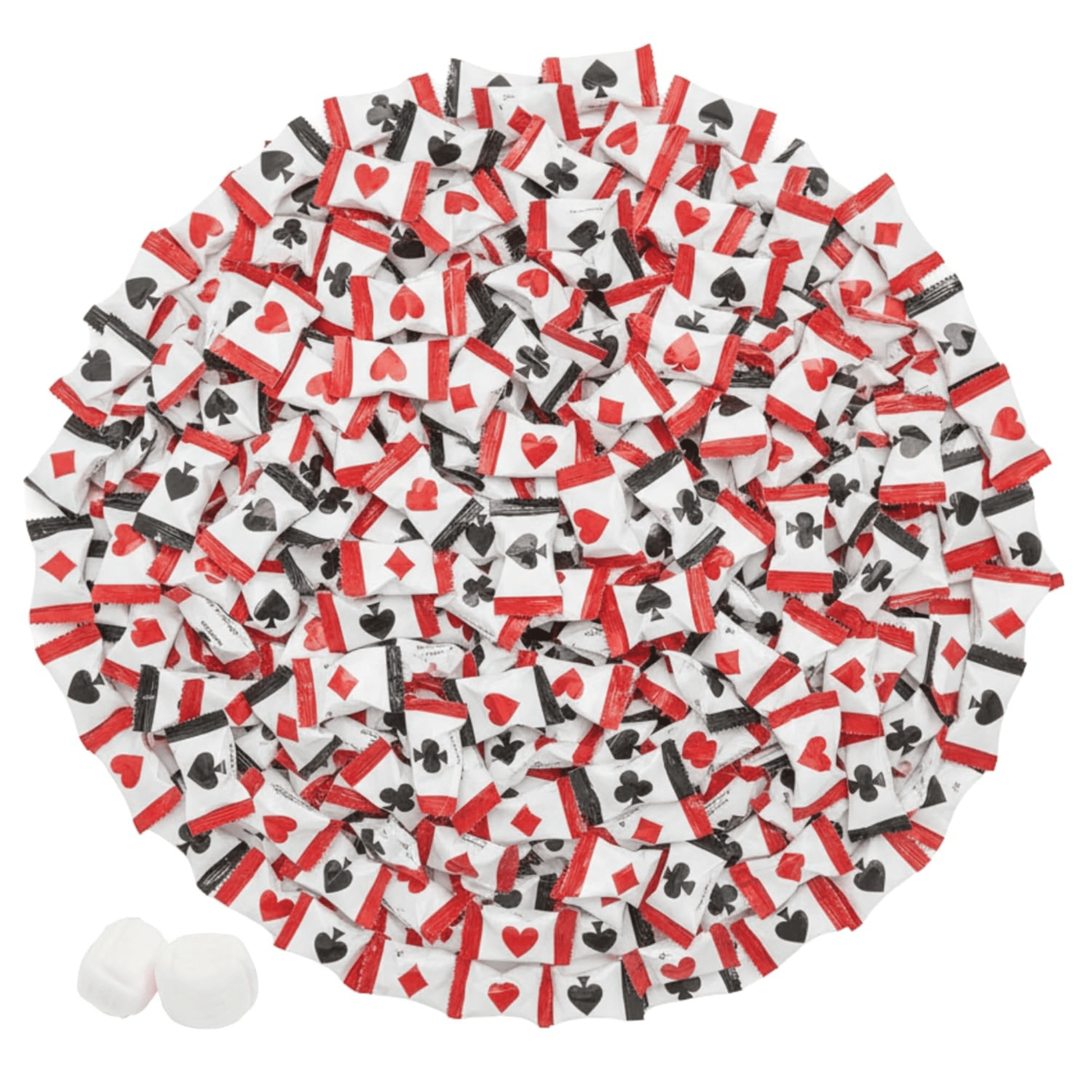 216ct Bulk Casino Buttermints – Individually Wrapped Mint Candy for Poker Nights, Casino Party Favors, Vegas Theme Decorations, Game Night Snacks, Graduation Candy Buffets, Bachelor Parties, Birthday Celebrations, and Event Table Treats - Buttermint Cream Co.