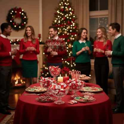 216ct Bulk Santa - Candy Mints Wrapped Christmas Buttermints - Buttermint Cream Co.