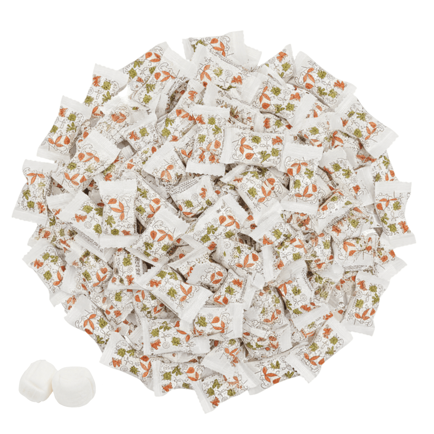 216ct Fall Buttermints Bulk Candy Individually Wrapped – Individually Wrapped Autumn Leaf Candy – Tree Treasures 2 - Pack – Thanksgiving Mints for Dinner, Weddings, Buffets, and Party Favors - Buttermint Cream Co.