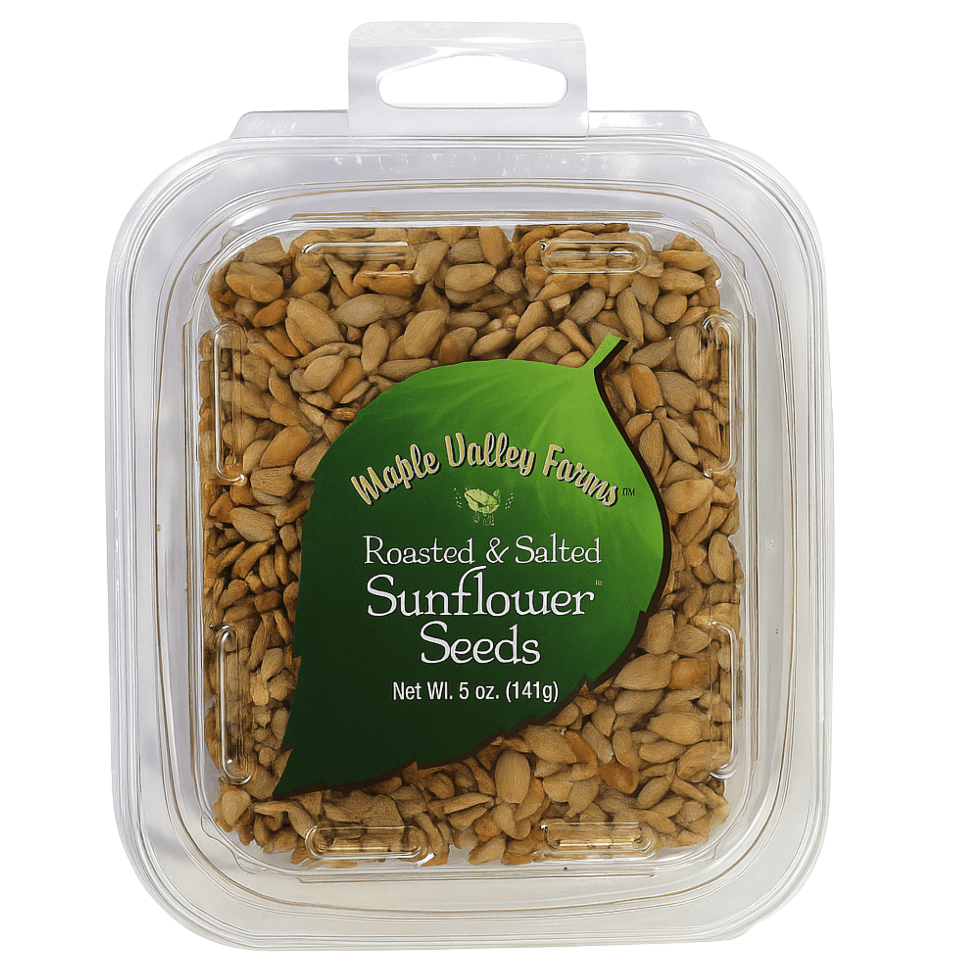 Maple Valley Farms Roasted And Salted Sunflower Seeds 5 OZ Peg Tub - Buttermint Cream Co.