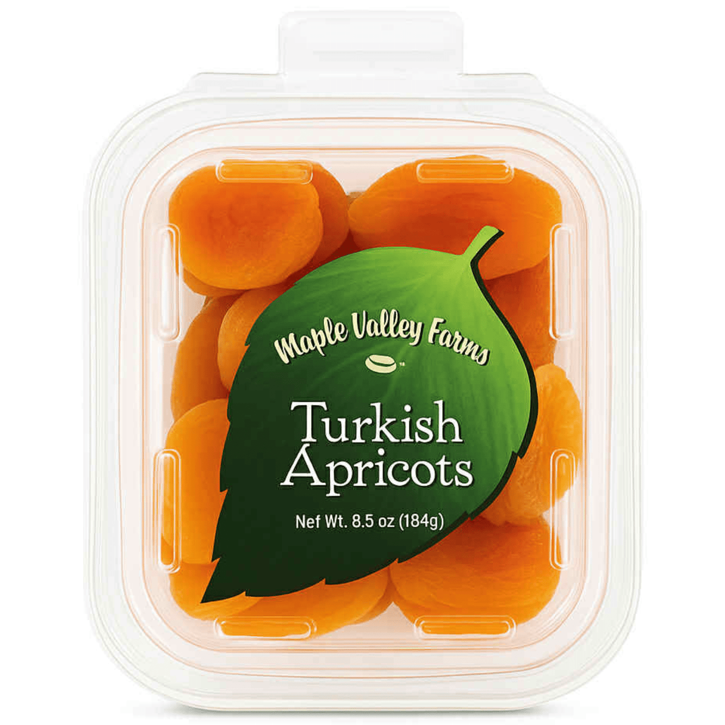 Maple Valley Farms Turkish Apricots 6.5 OZ Peg Tub - Buttermint Cream Co.