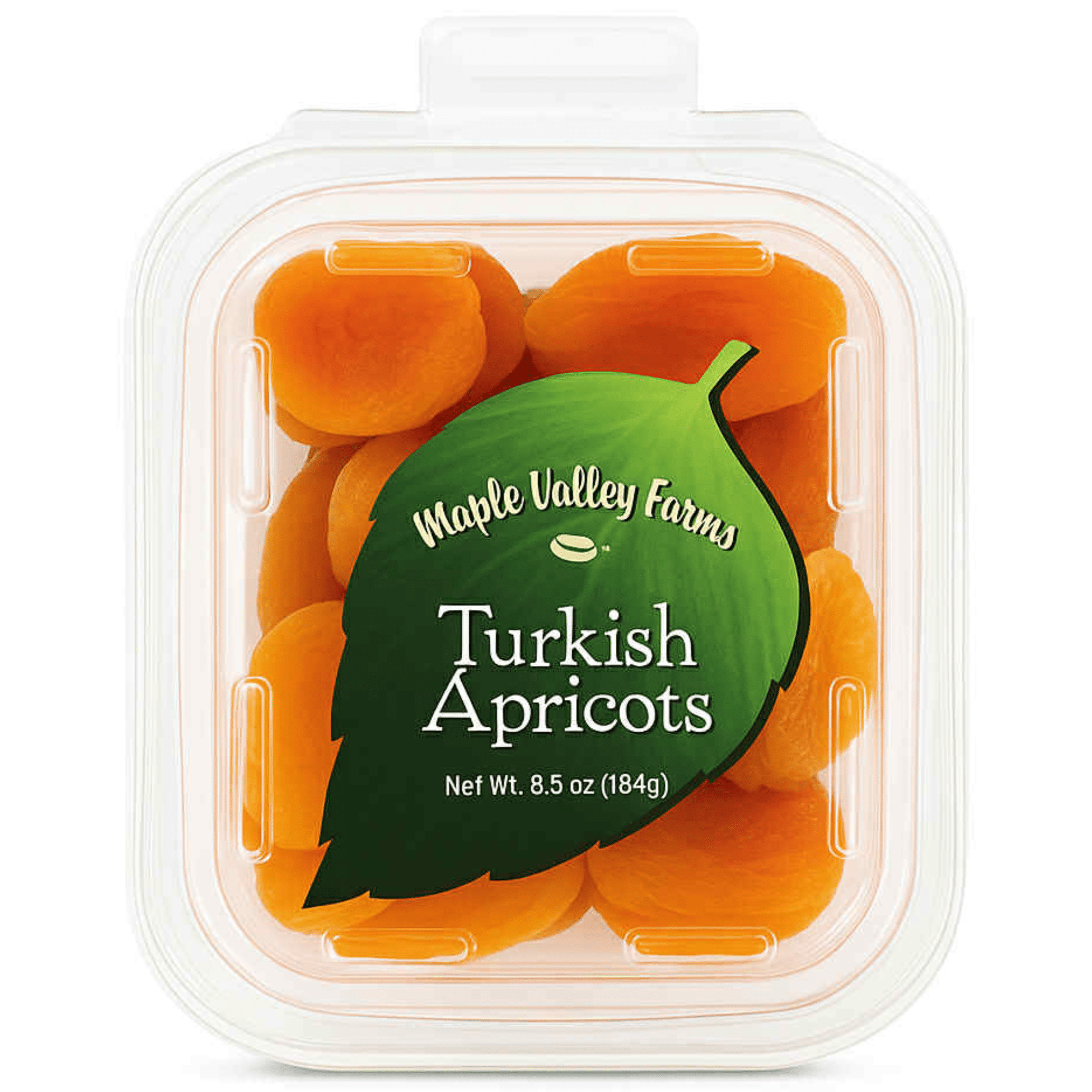 Maple Valley Farms Turkish Apricots 6.5 OZ Peg Tub - Buttermint Cream Co.