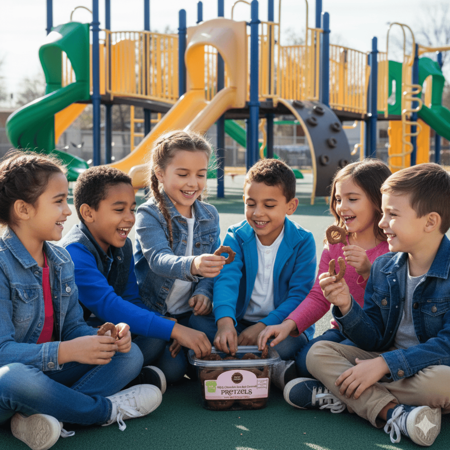 Nancy Adams Milk Chocolate Caramel Pretzels 7.75 OZ Tub - Buttermint Cream Co.