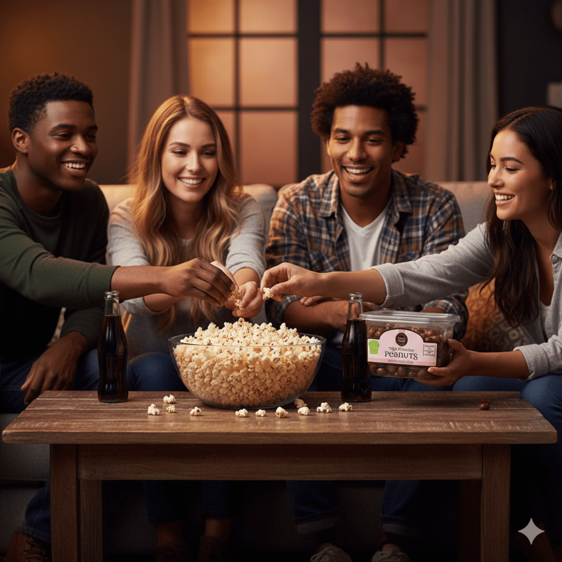 Nancy Adams Tub Milk Chocolate Peanuts 10 OZ Tub - Buttermint Cream Co.