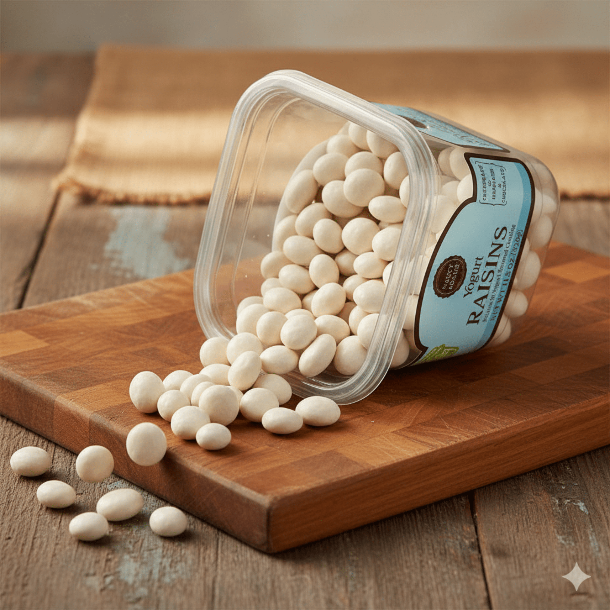 Nancy Adams Yogurt Raisins 11.5 OZ Tub - Buttermint Cream Co.