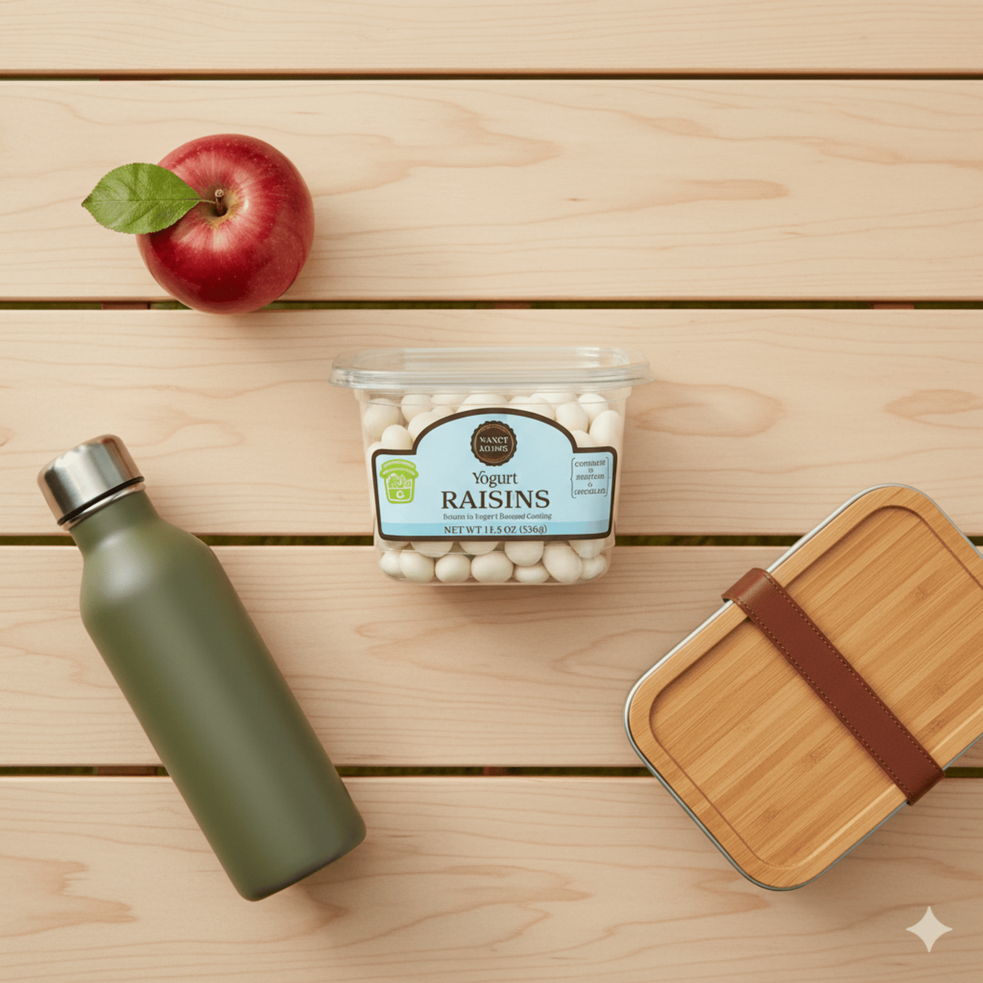 Nancy Adams Yogurt Raisins 11.5 OZ Tub - Buttermint Cream Co.