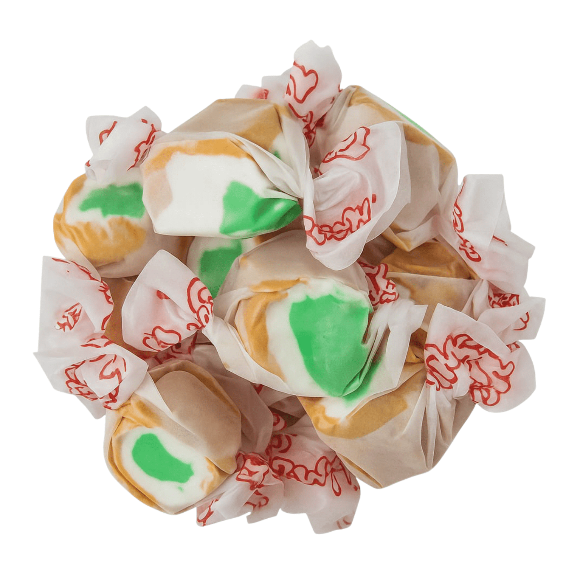 Taffy Town Apple Pie Salt Water Taffy – Handcrafted Sweet & Tart Bulk Candy - Buttermint Cream Co.