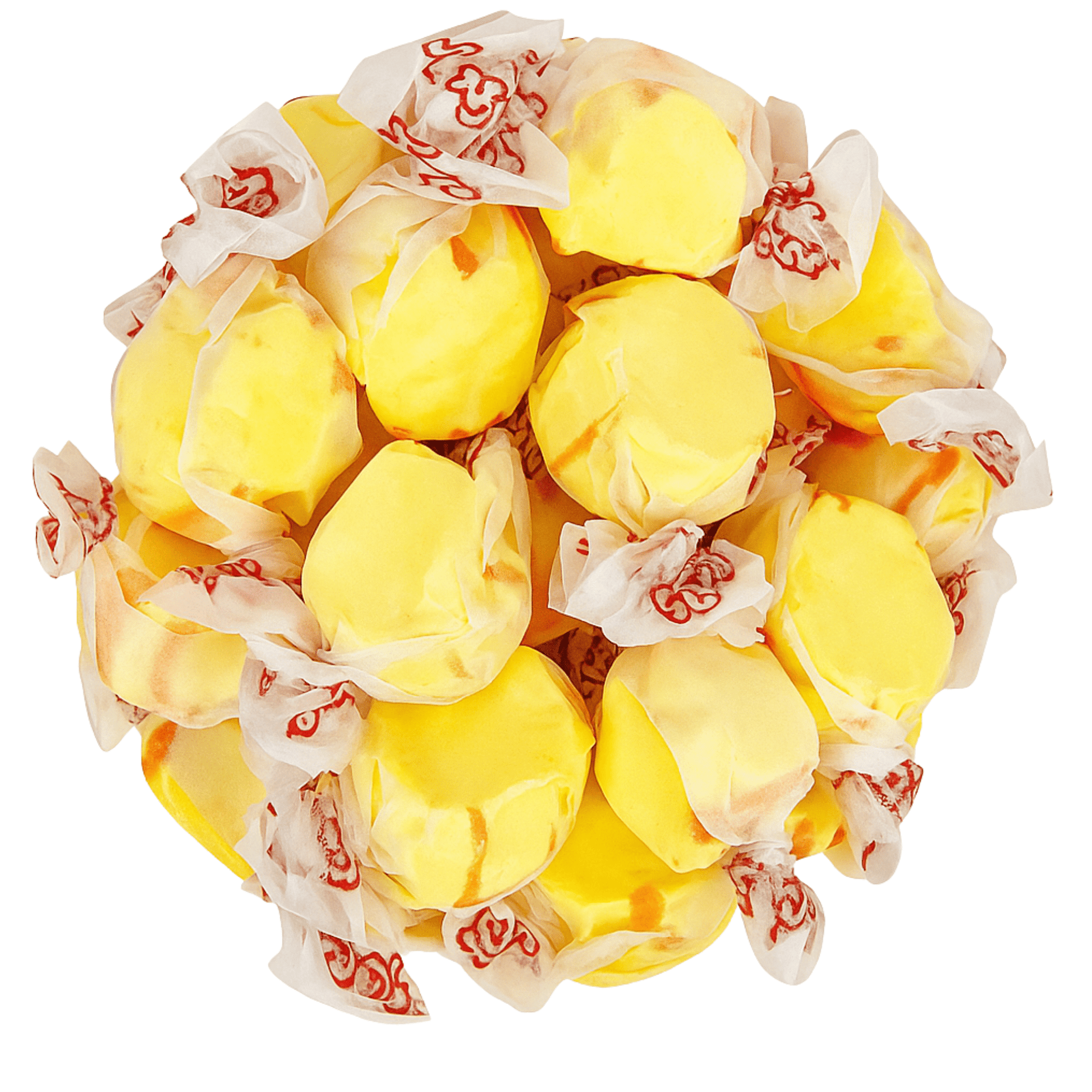 Taffy Town Banana Salt Water Taffy – Classic Tropical Banana Flavor - Buttermint Cream Co.