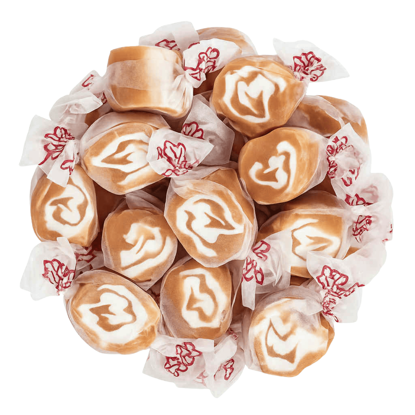 Taffy Town Caramel Swirl Salt Water Taffy – Buttery Nostalgic Candy - Buttermint Cream Co.