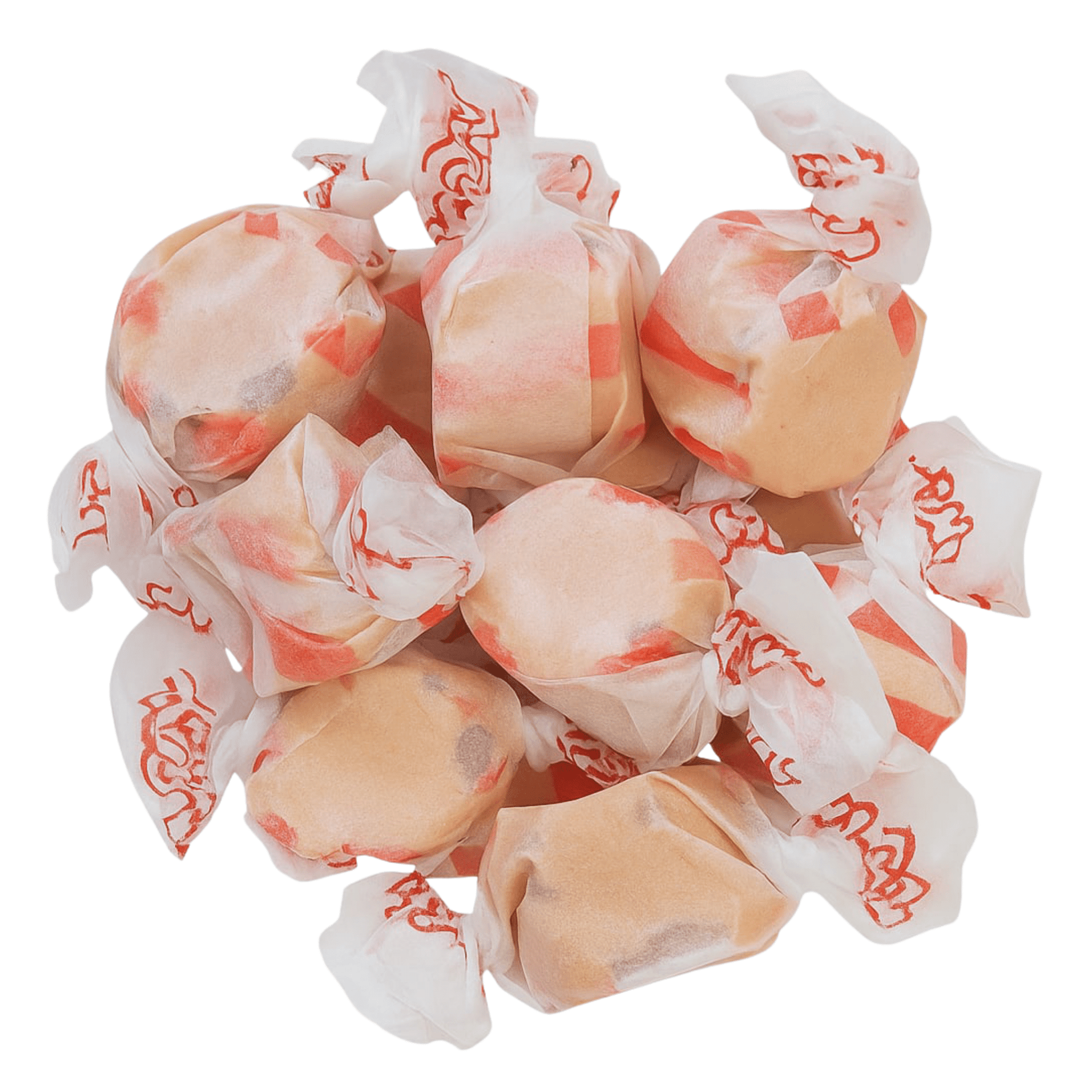 Taffy Town Cherry Cola Salt Water Taffy – Nostalgic Handcrafted Candy with Classic Flavor, Individually Wrapped for Bulk Displays - Buttermint Cream Co.