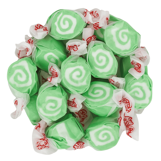 Taffy Town Key Lime Salt Water Taffy – Tropical Flavor, Soft Chew Classic - Buttermint Cream Co.