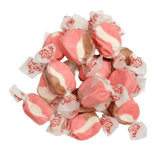 Taffy Town Neapolitan Salt Water Taffy – Chocolate, Strawberry & Vanilla Candy - Buttermint Cream Co.