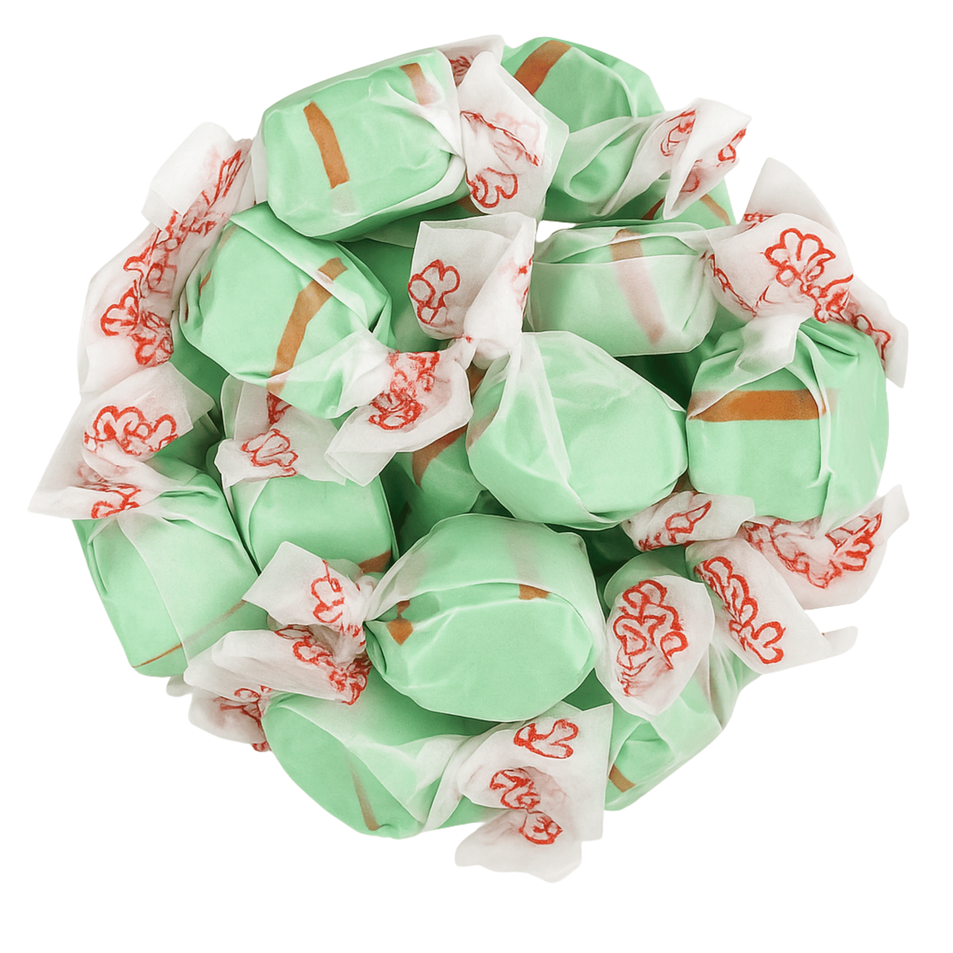 Taffy Town Pickle Salt Water Taffy – Unique Pickle - Flavored Chewy Candy - Buttermint Cream Co.