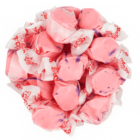 Taffy Town Pomegranate Salt Water Taffy – Handcrafted Fruity Chews - Buttermint Cream Co.