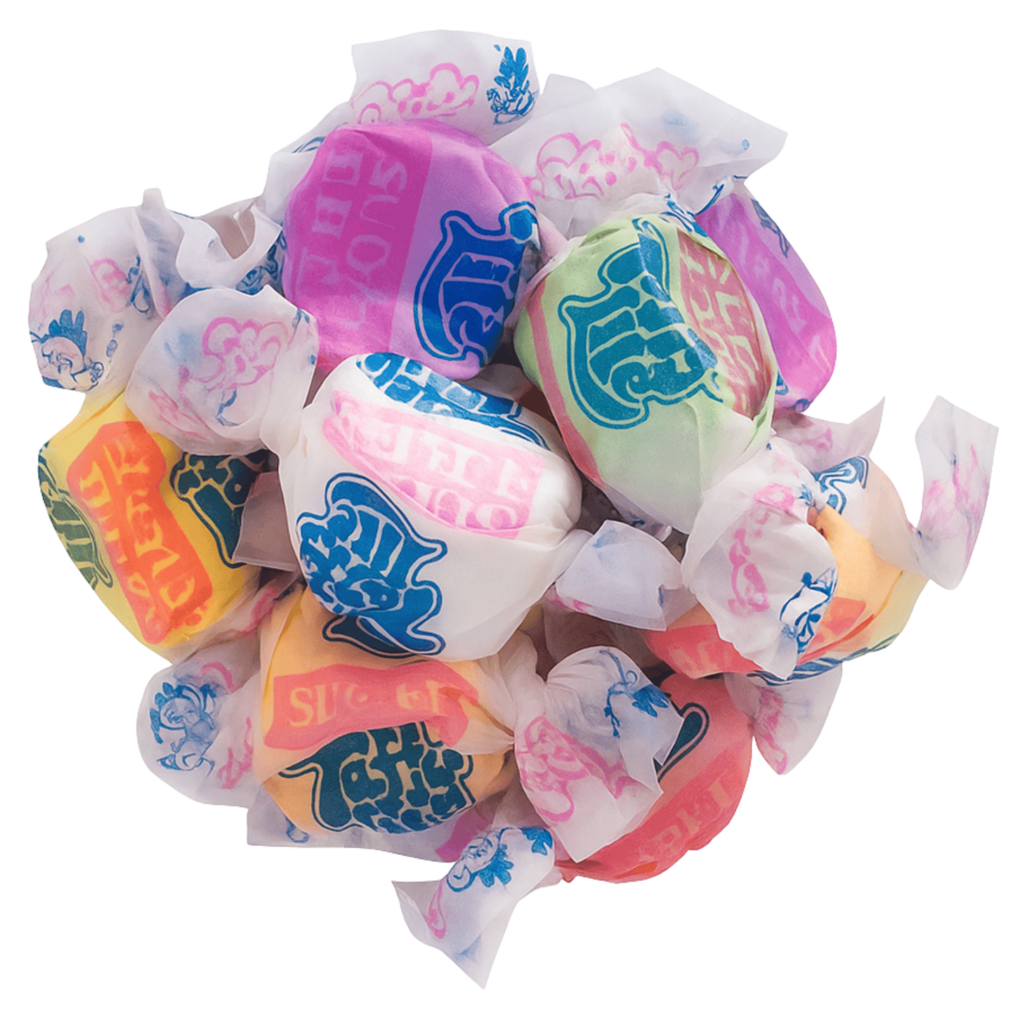 Taffy Town Sugar Free Assorted Salt Water Taffy – Handcrafted Old - Fashioned Candy - Buttermint Cream Co.
