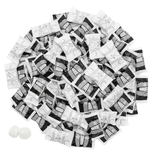 Wedding Butter Mints Individually Wrapped Bulk – 216ct White Buttermints Individually Wrapped for Wedding Favors, Reception Candy, Bridal Shower Mints Perfecto Dulces Para Boda - Buttermint Cream Co.